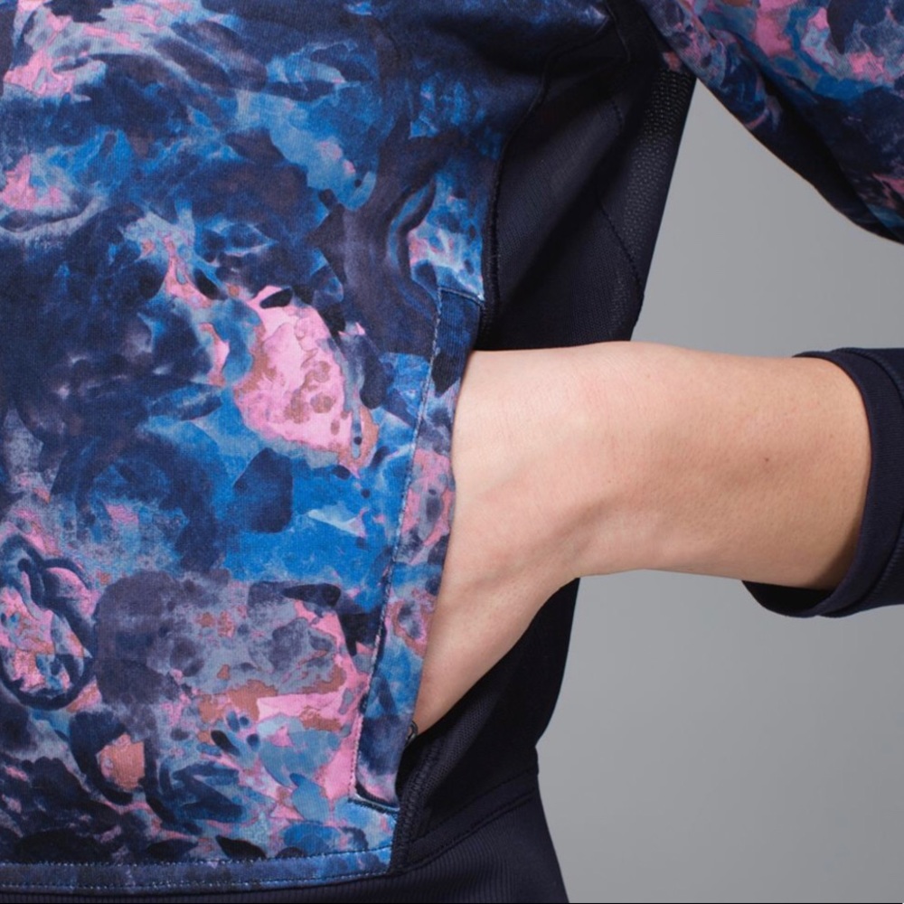 SOLD Lululemon If You're Lucky Jacket Floral - Picture 7 of 8